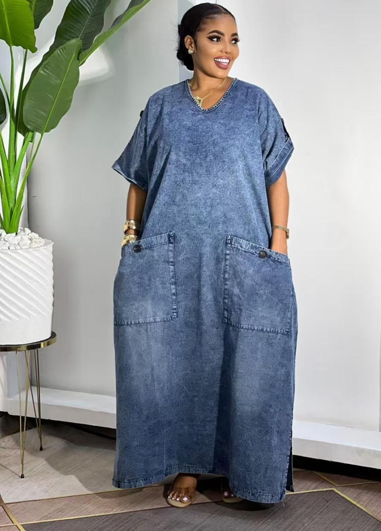 Denim dress