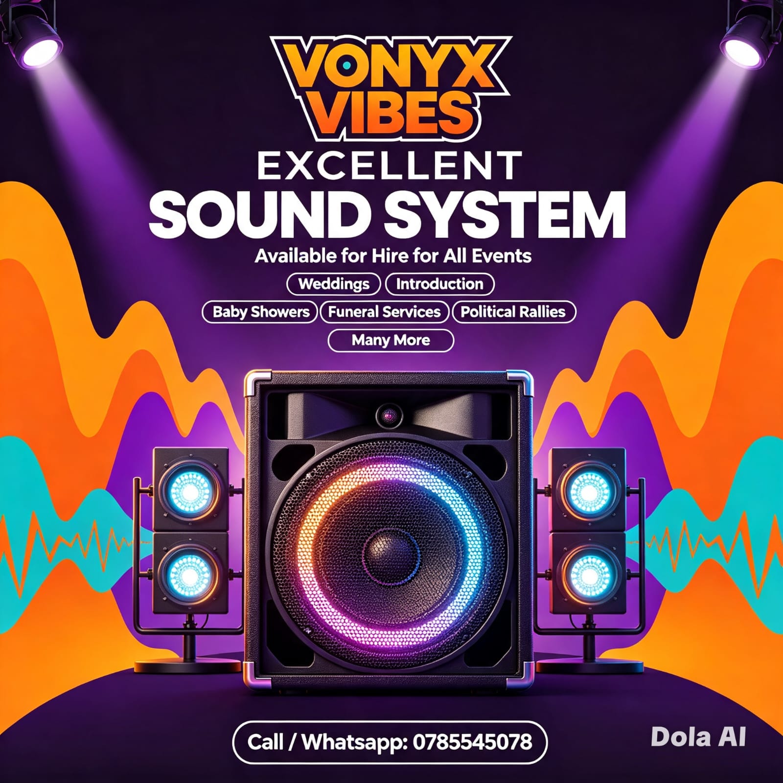 SOUND EQUIPMENT HIRE