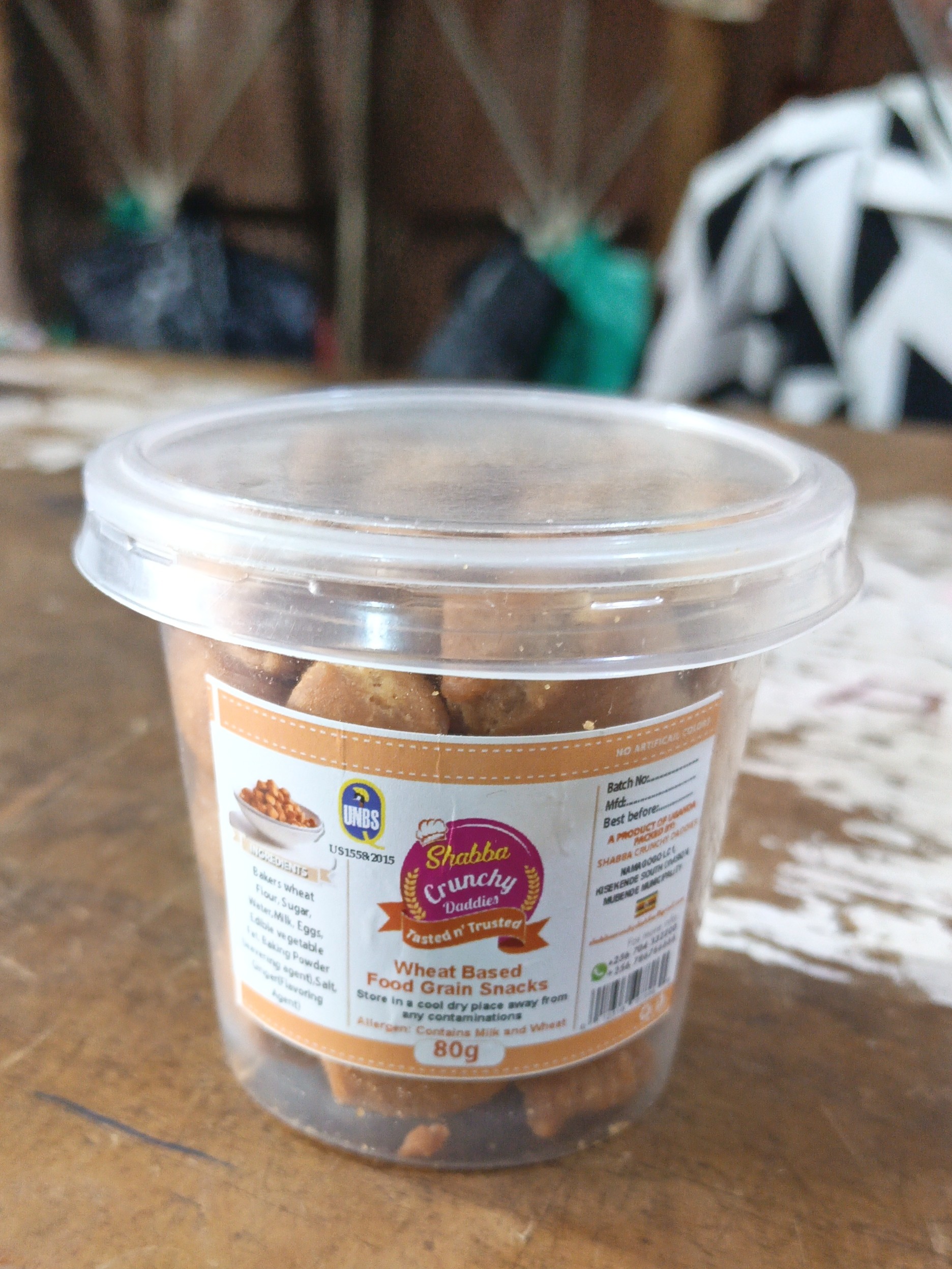 crunchy daddies 80g