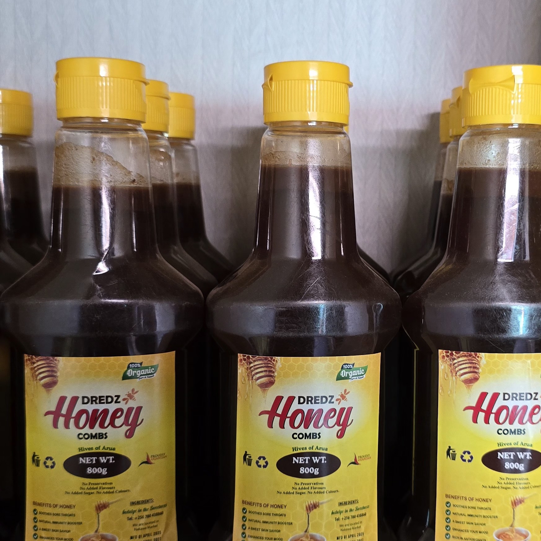 Honey jar bottles