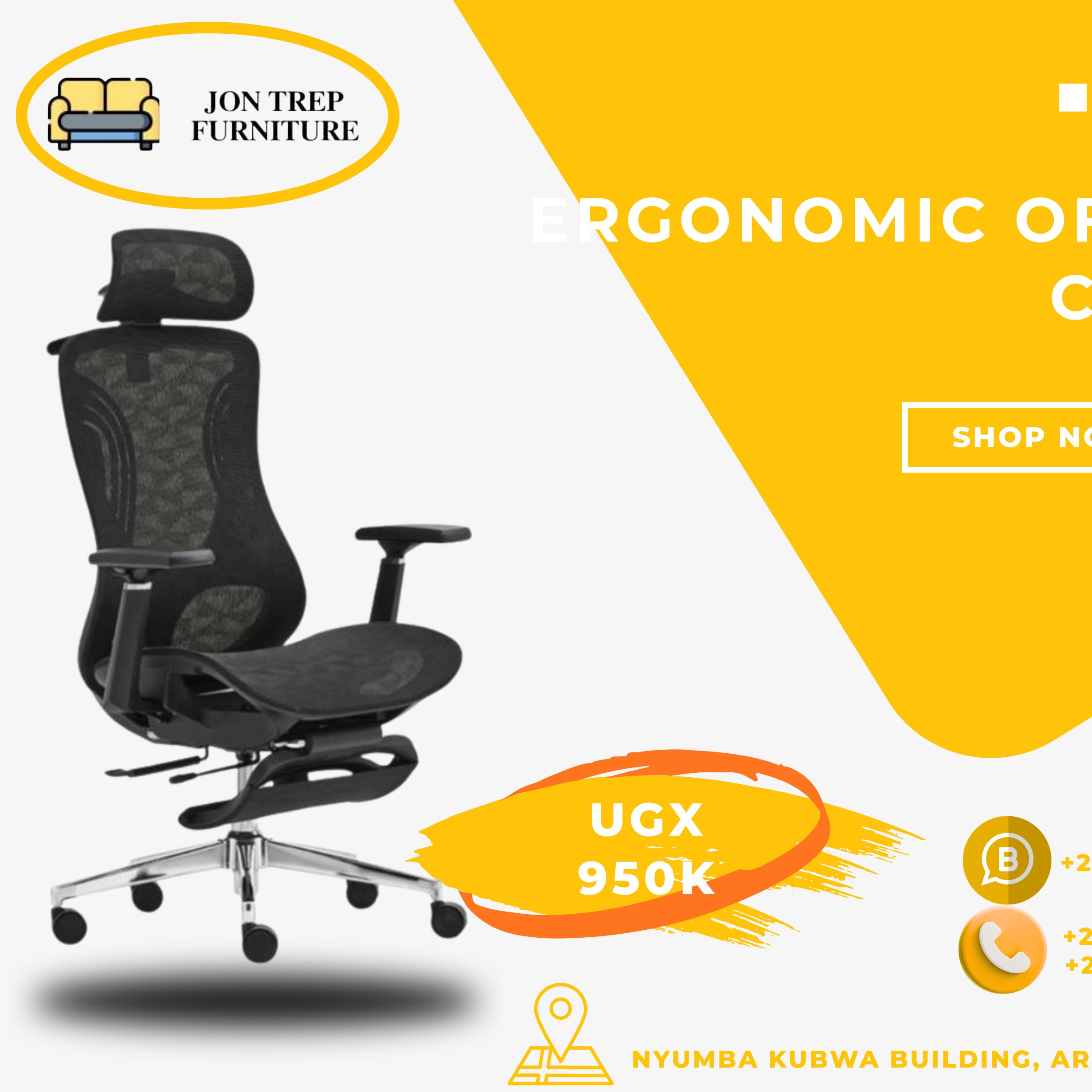 Ergonomic office chair