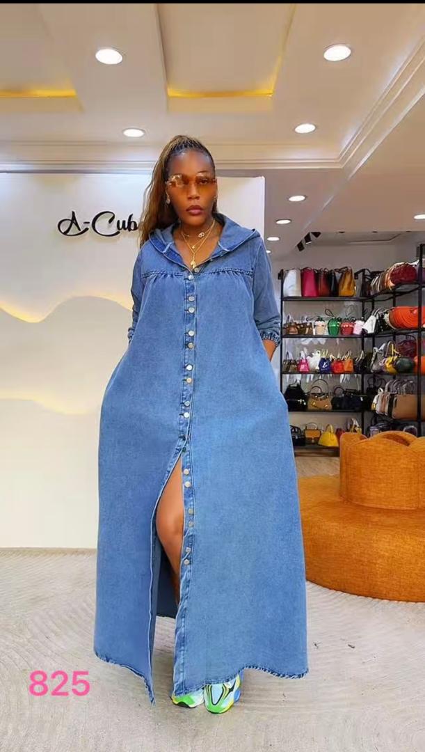 Denim dress