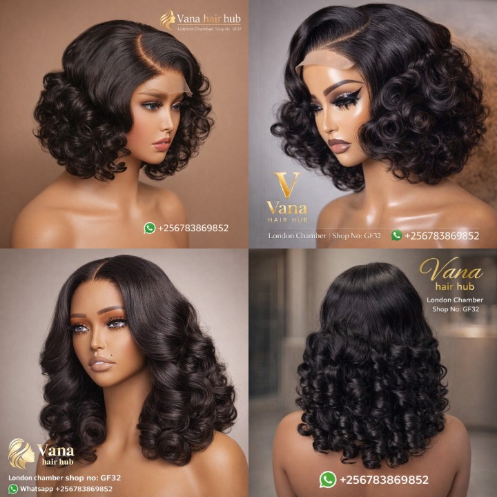 bouncey lace wig . available in long and short plus, both 13x4 lace( ear to ear) and 5x4 ( wider frontal lace ) are available