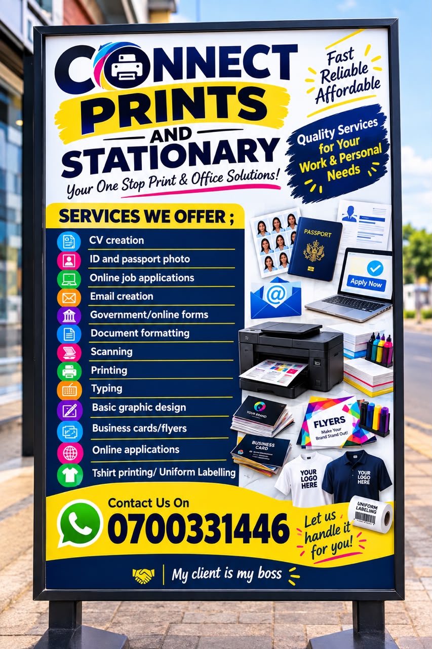 CONNECT PRINTS AND STATIONERY