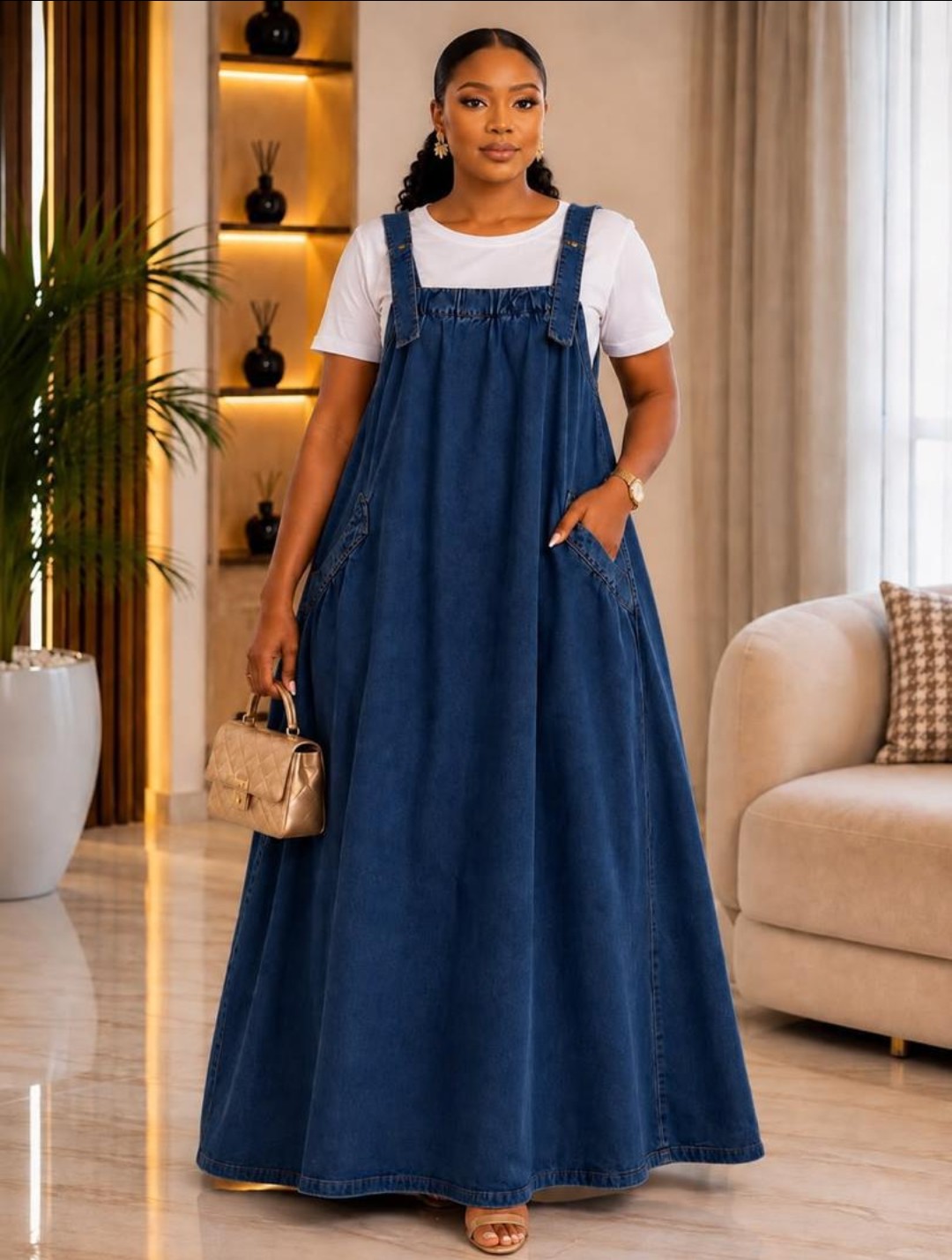 Maxi Denim dress
