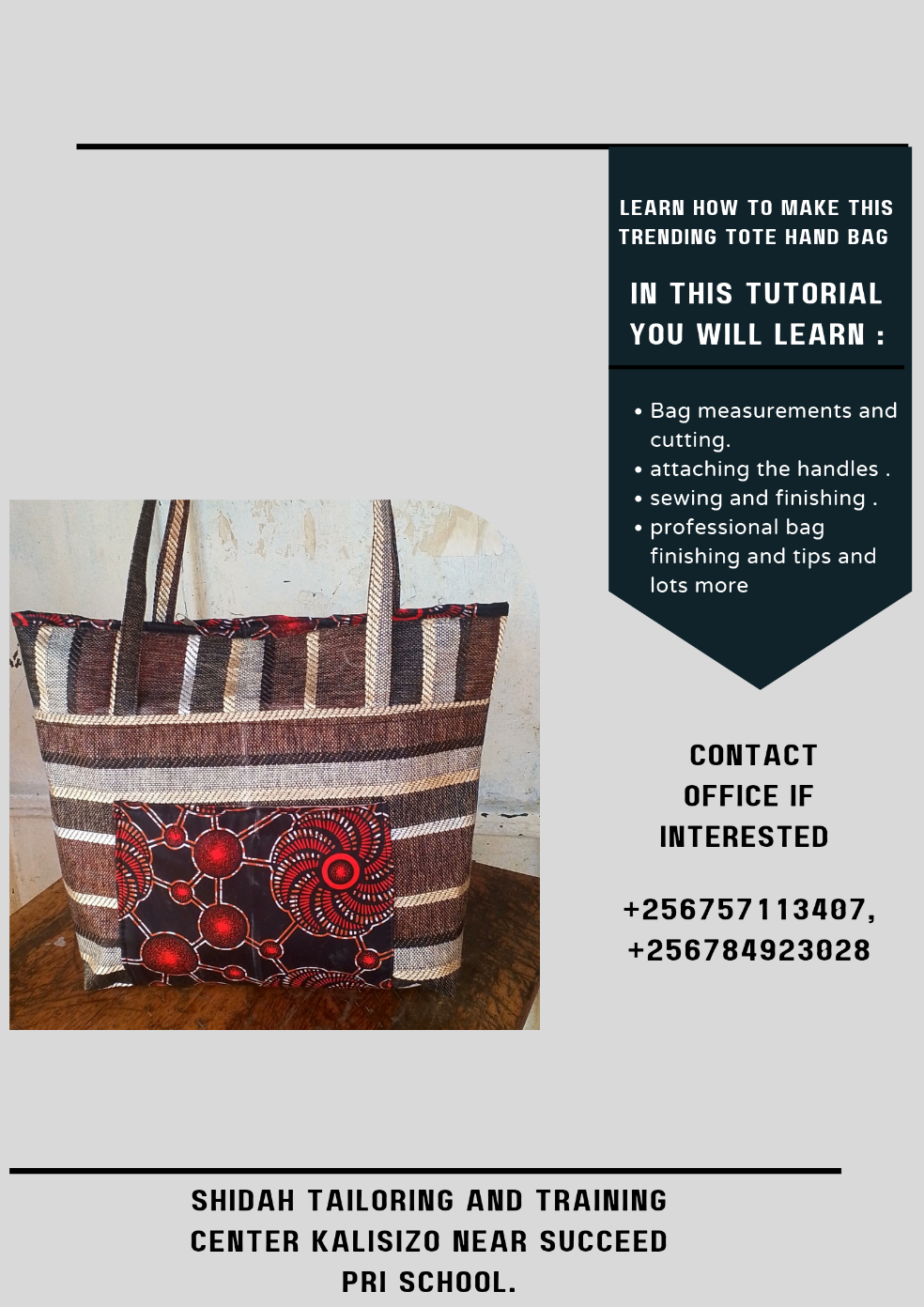 learn how to make this trending tote hand bag 🛍️