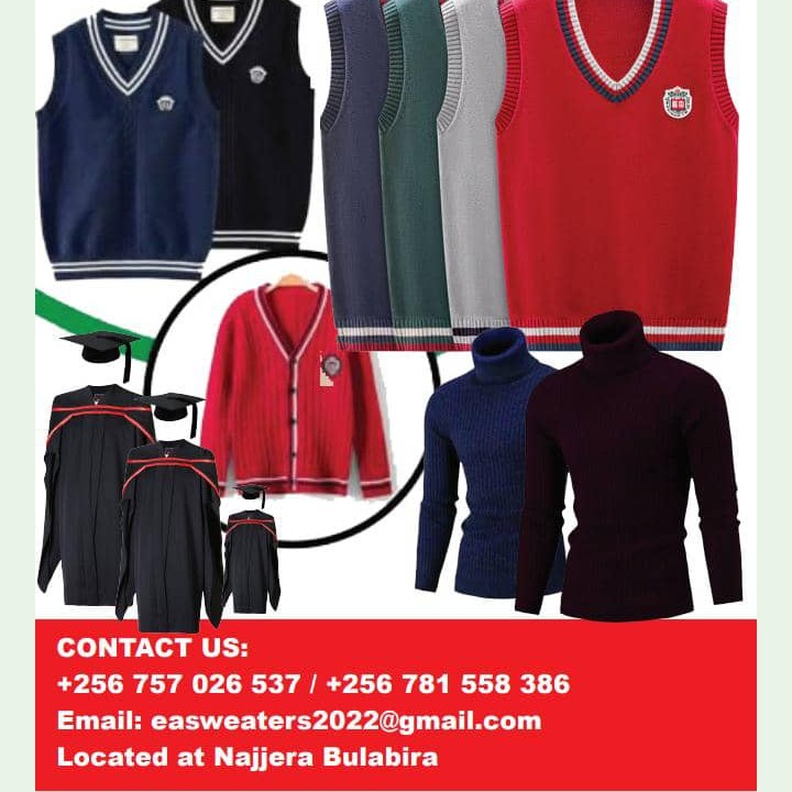 School Sweaters with embroidery badge