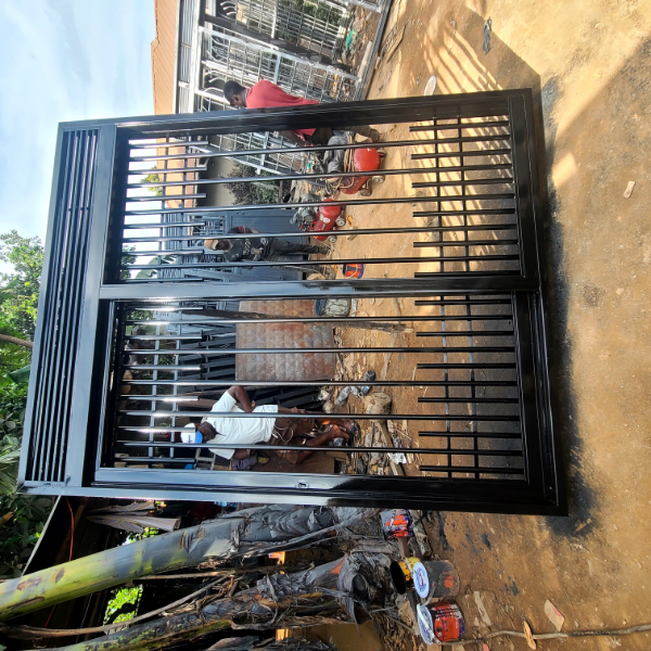 single sliding shutter