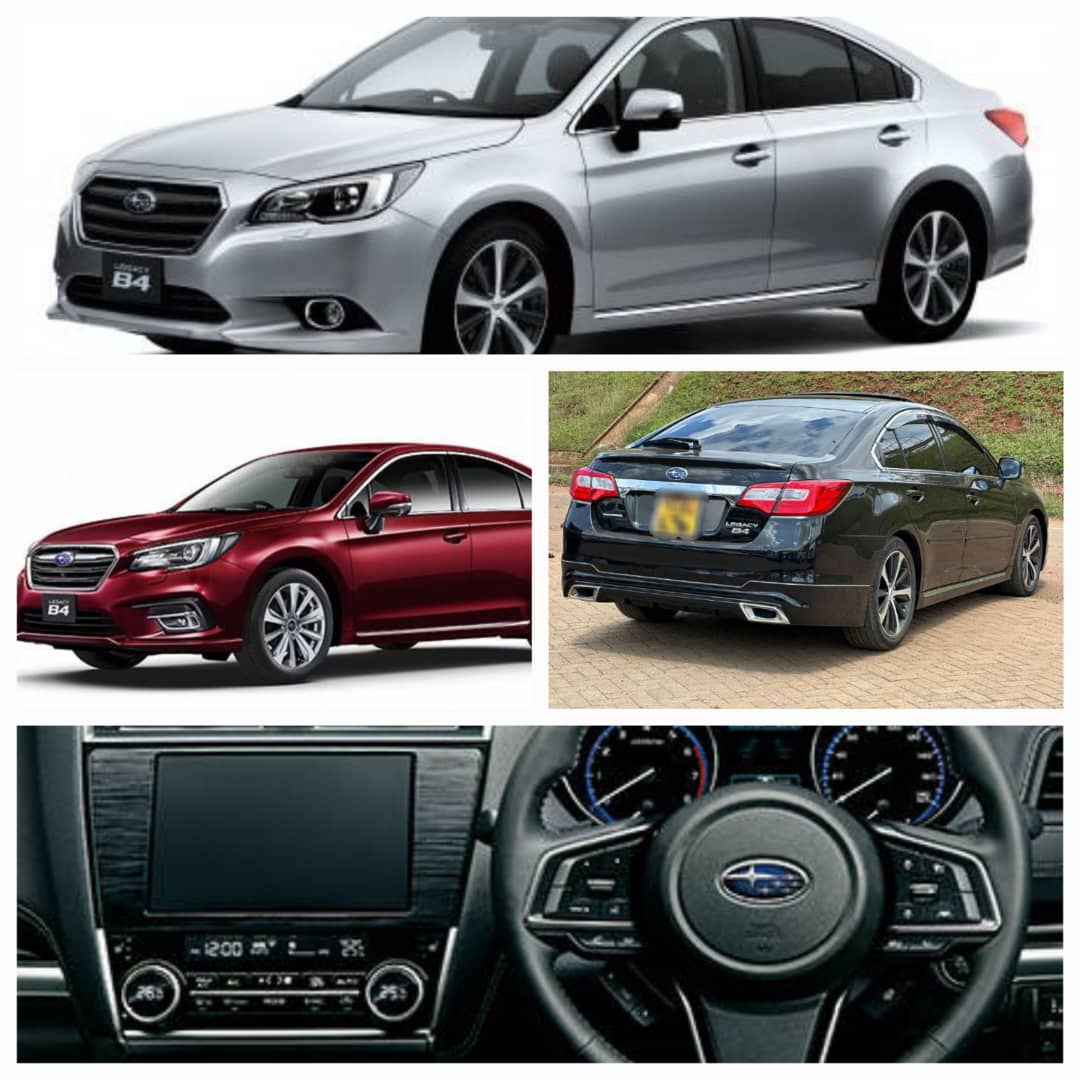 Legacy Subaru B4 premium 2.5cc with CVT gear box 2017modle and Active symmetrical all -wheel Drive (AWD)