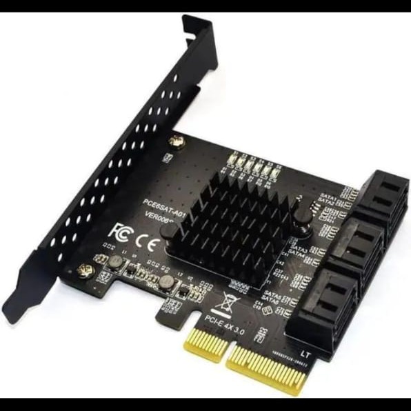 SATA extension PCI card for CPU