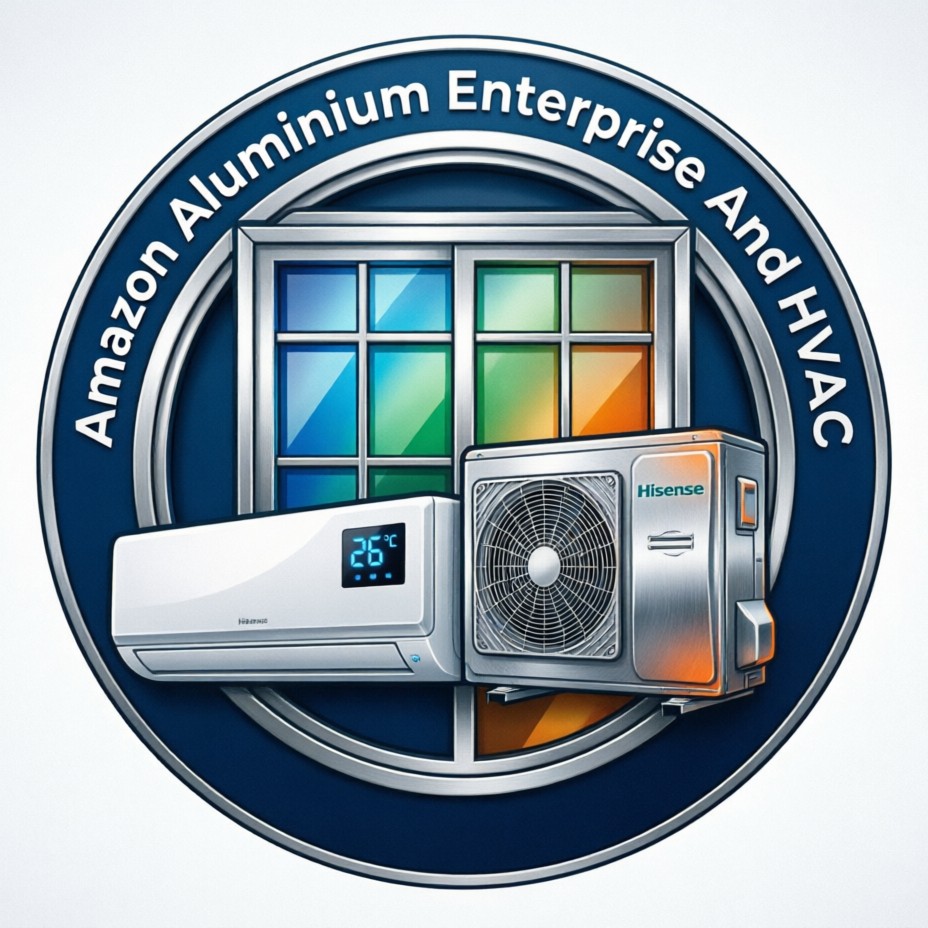 Amazon Aluminium Enterprise &HVAC (Air conditioning installation and washing machine repairs and installations )
