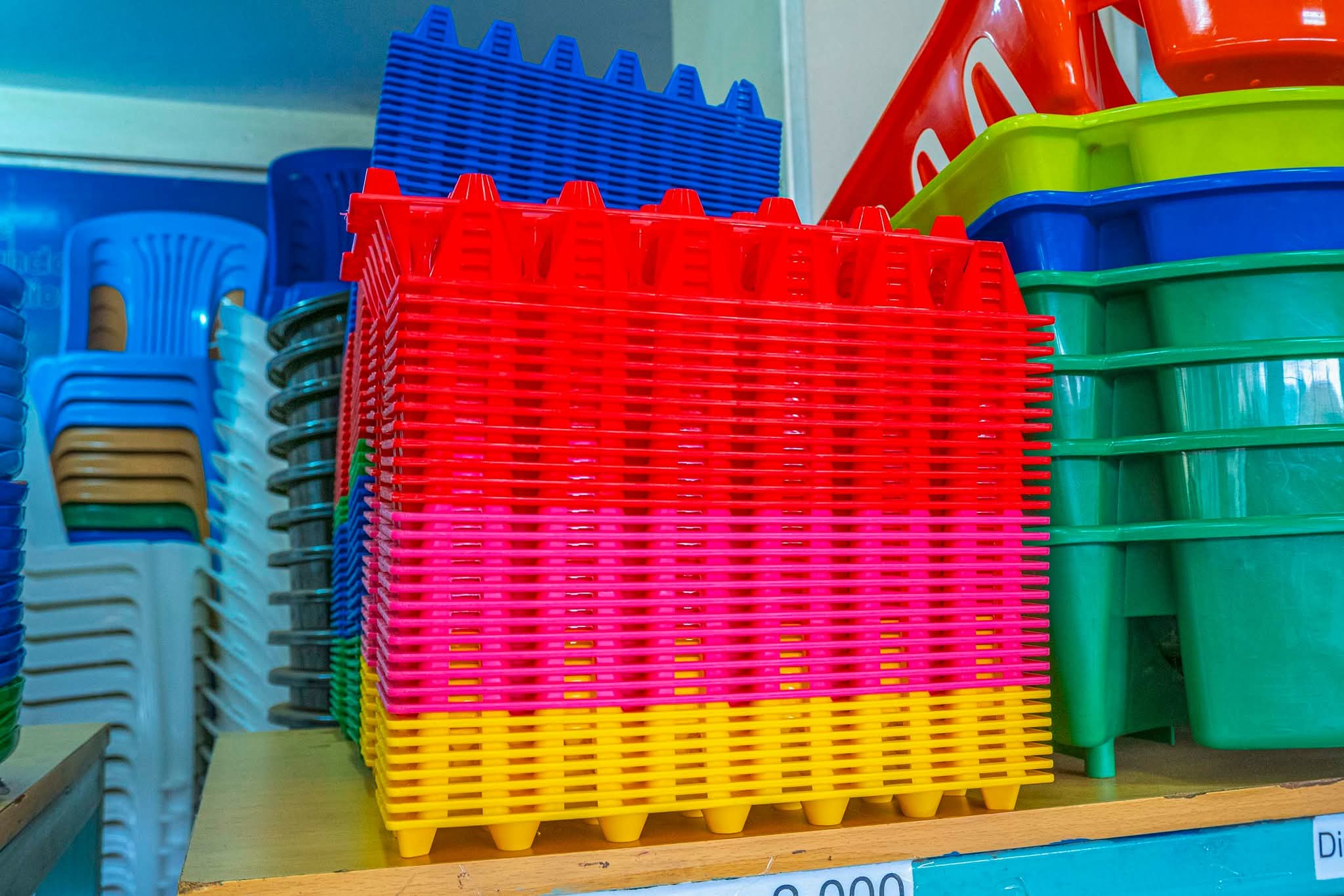 plastic egg trays