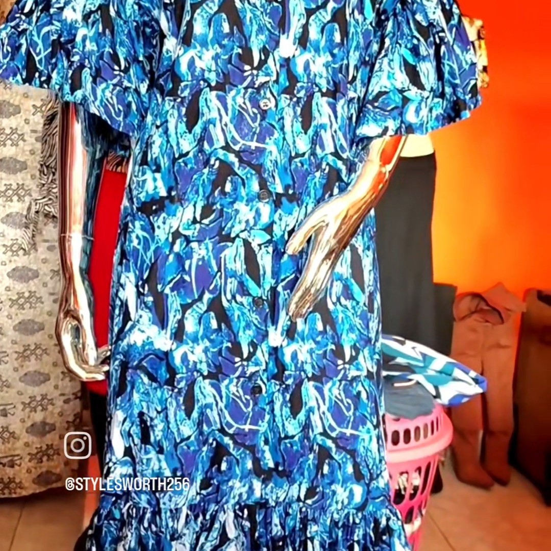long Kitenge dress