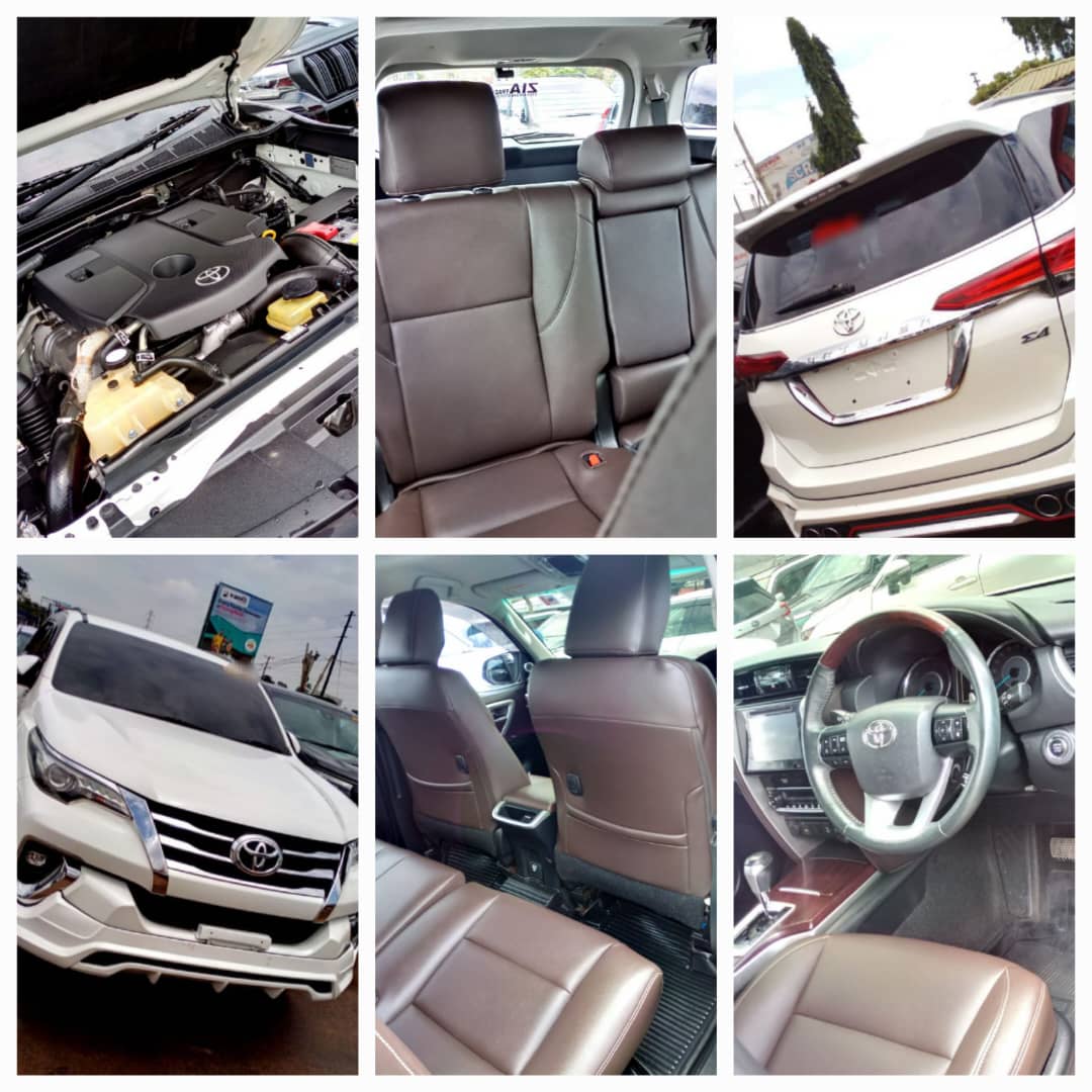 Toyota Fortuner model 2017 engine 2 4cc leather seats diseal tunker capacity 80 Liters