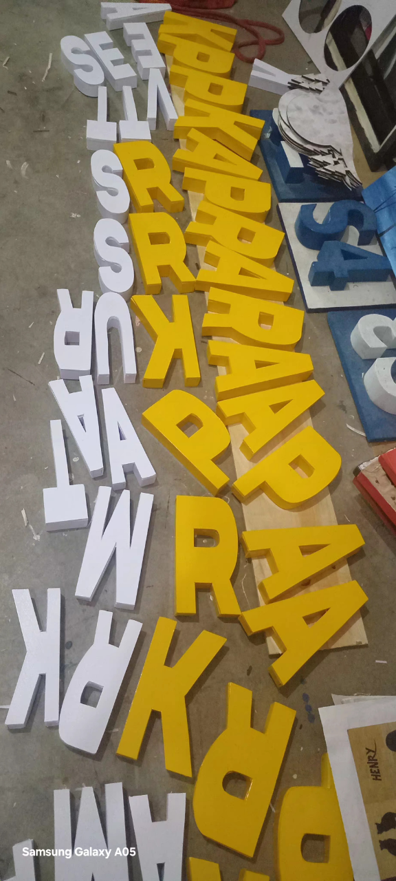3D letters for sale