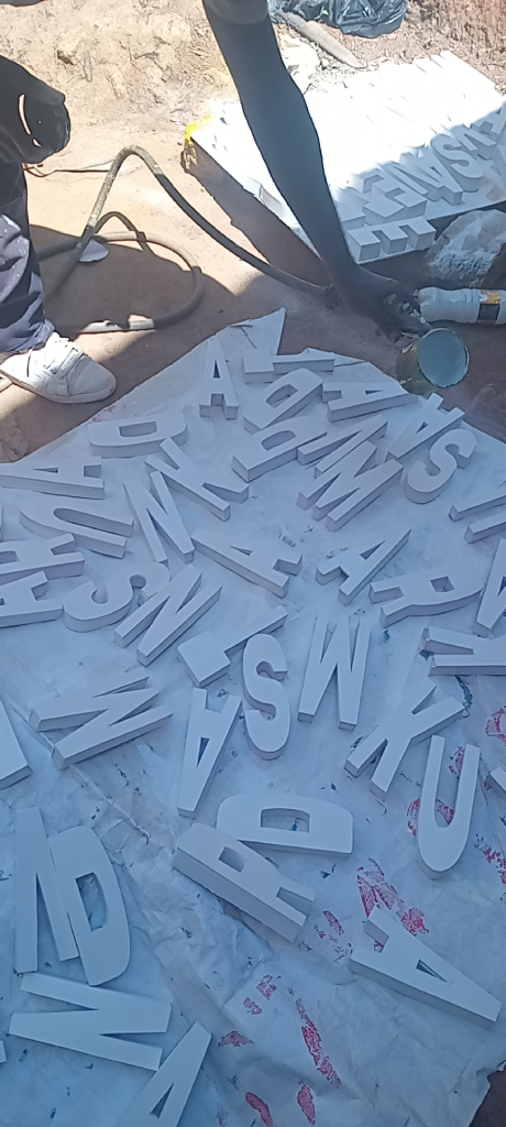 3d Signage making