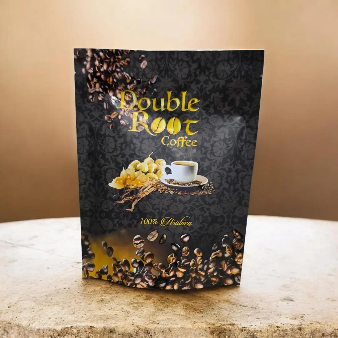 DOUBLE ROOT COFFEE 
1. Treats premature ejaculation
2. Treats erectile dysfunction
3. Increases confidence
4. Boosts libido and desire
5. Improves strong erection
6. It enables you last longer