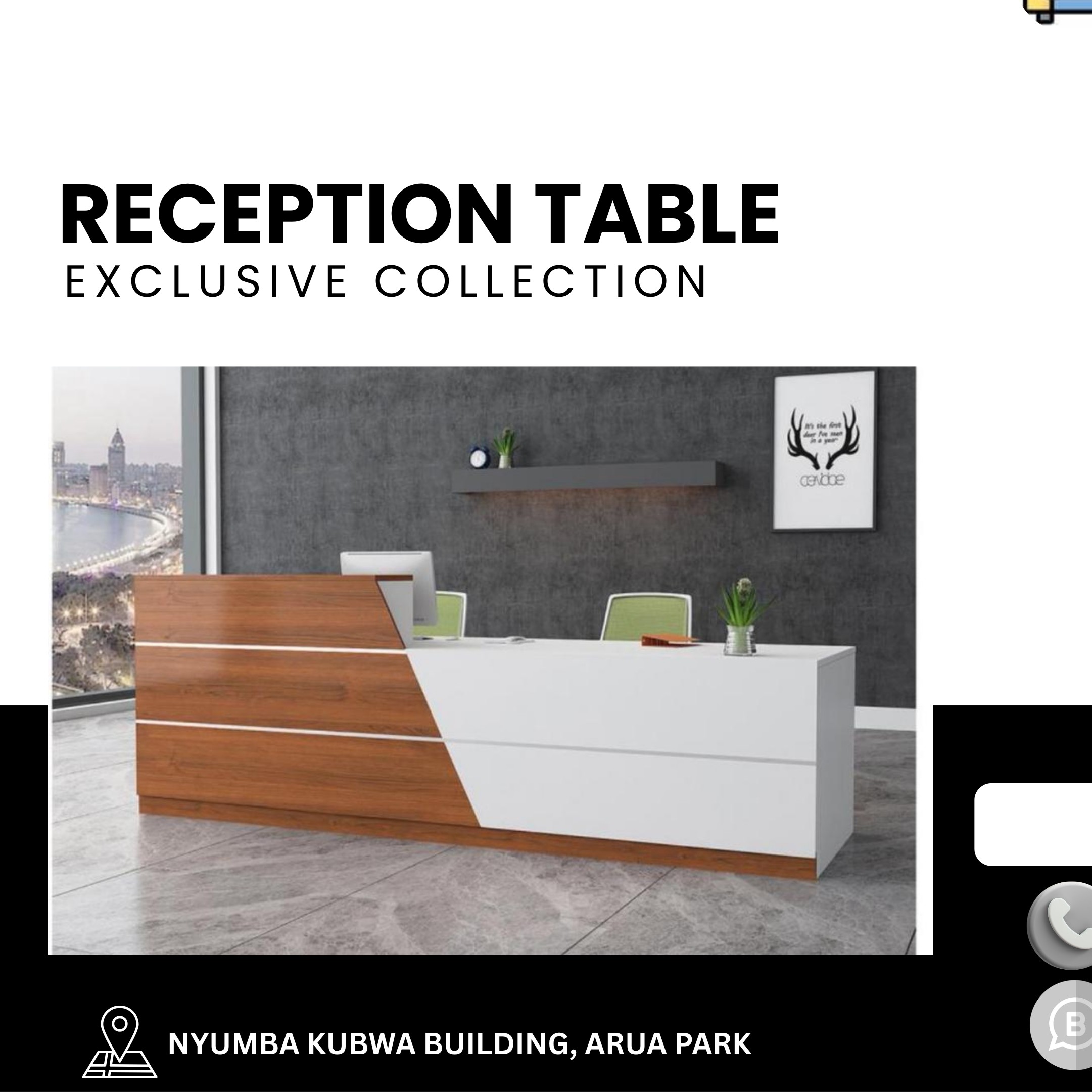 Reception table