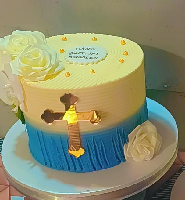 baptism cakes