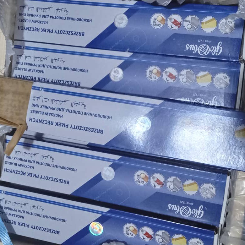 Double sided blades pkt