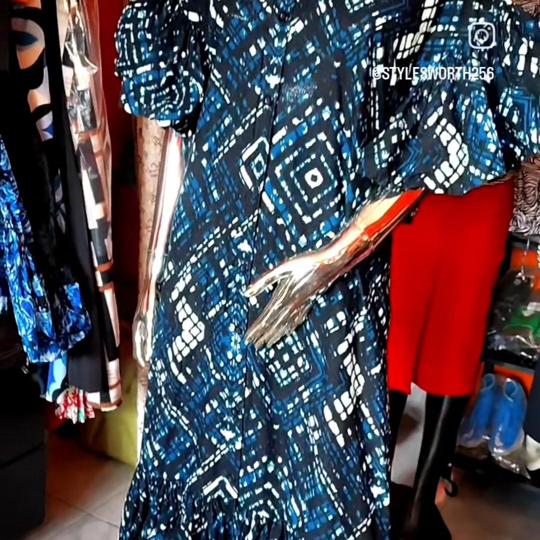 Long Kitenge dress