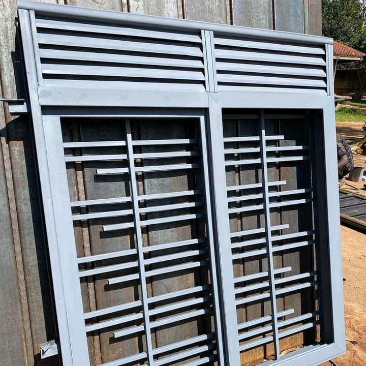 metallic windows