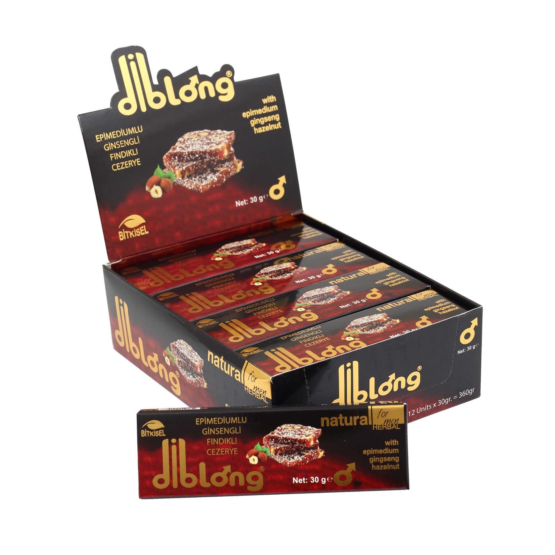 DIBLONG TURKISH DELIGHT BAR
1. Treats premature ejaculation
2. Treats erectile dysfunction
3. Increases confidence
4. Boosts libido and desire
5. Improves strong erection
6.  It enables you last longer.