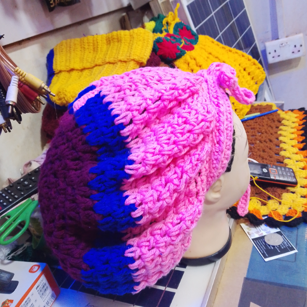 crochet bonnet
