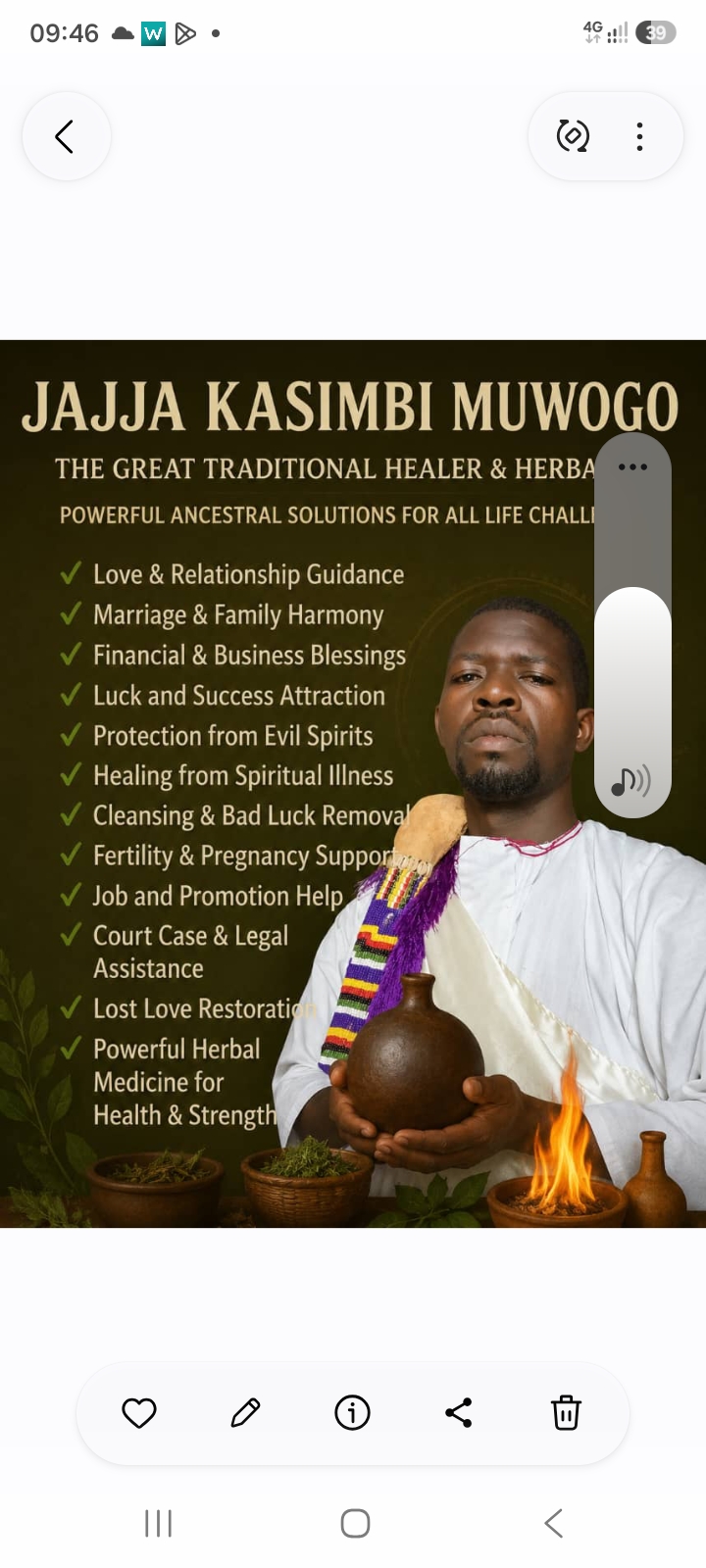spiritualist jjaja kasimbi muwogo
