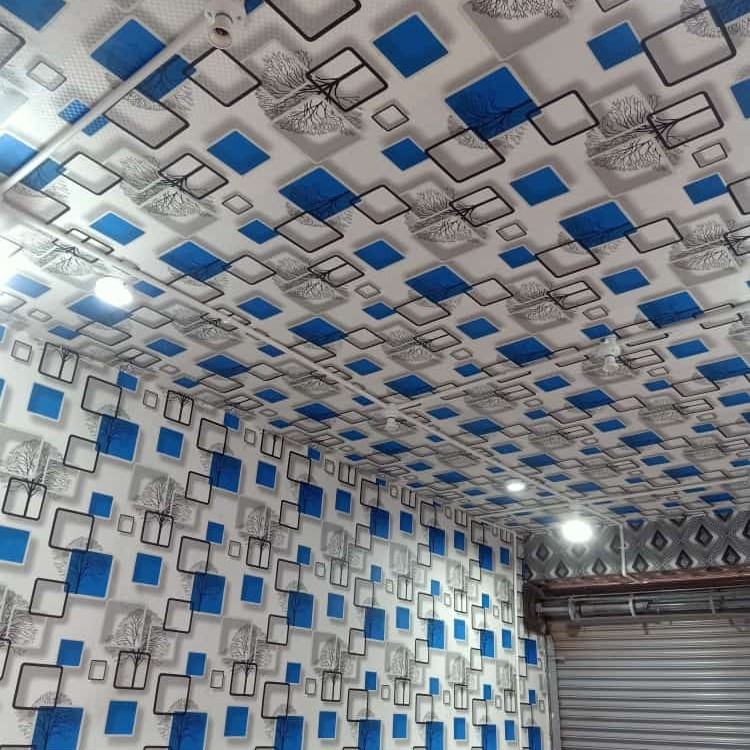 wallpaper installation.