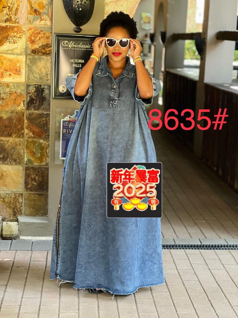 Denim dress