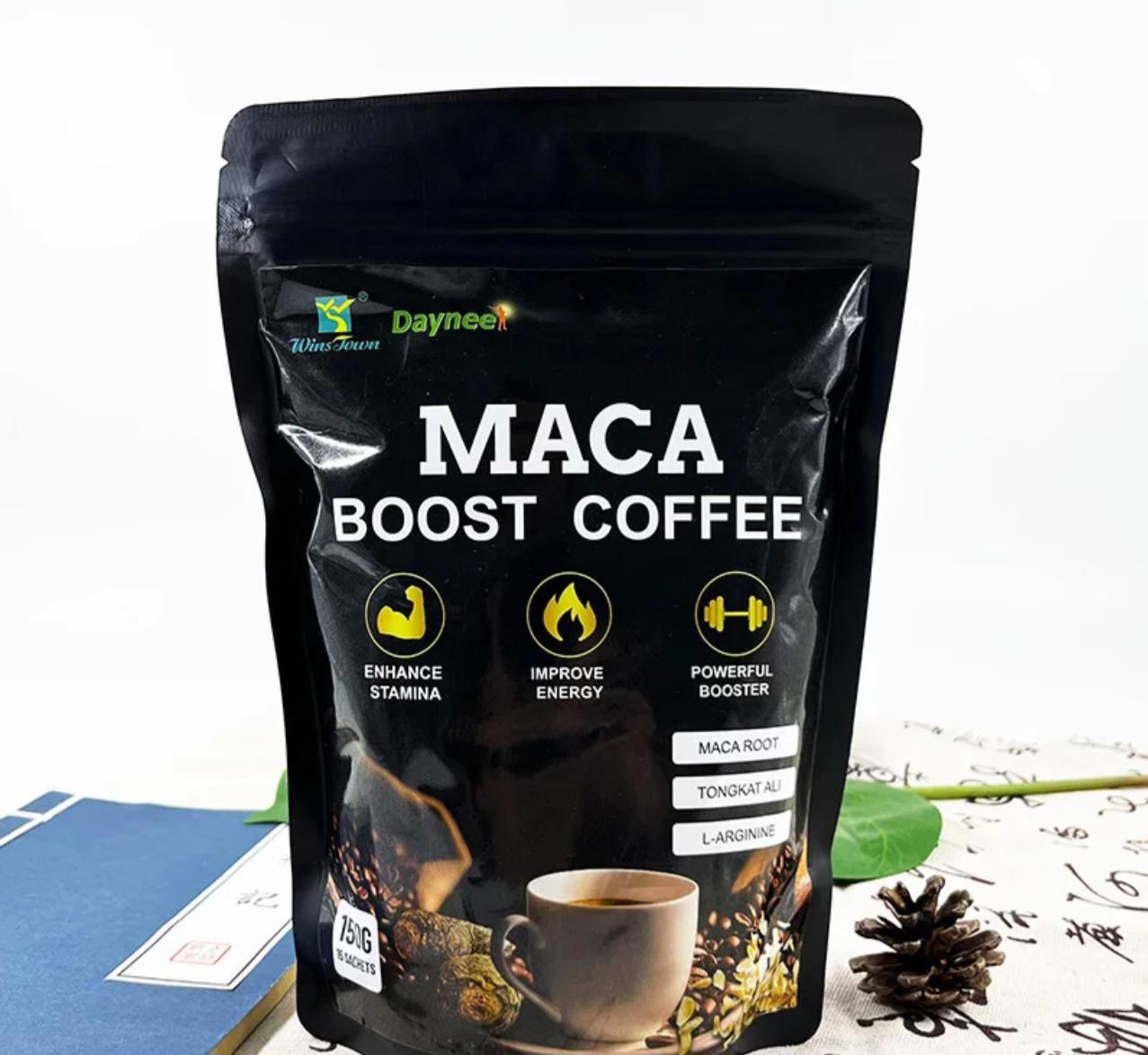 MACA BOOST COFFEE 
1. Treats premature ejaculation
2. Treats erectile dysfunction
3. Increases confidence
4. Boosts libido and desire
5. Improves strong erection
6. It enables you last longer