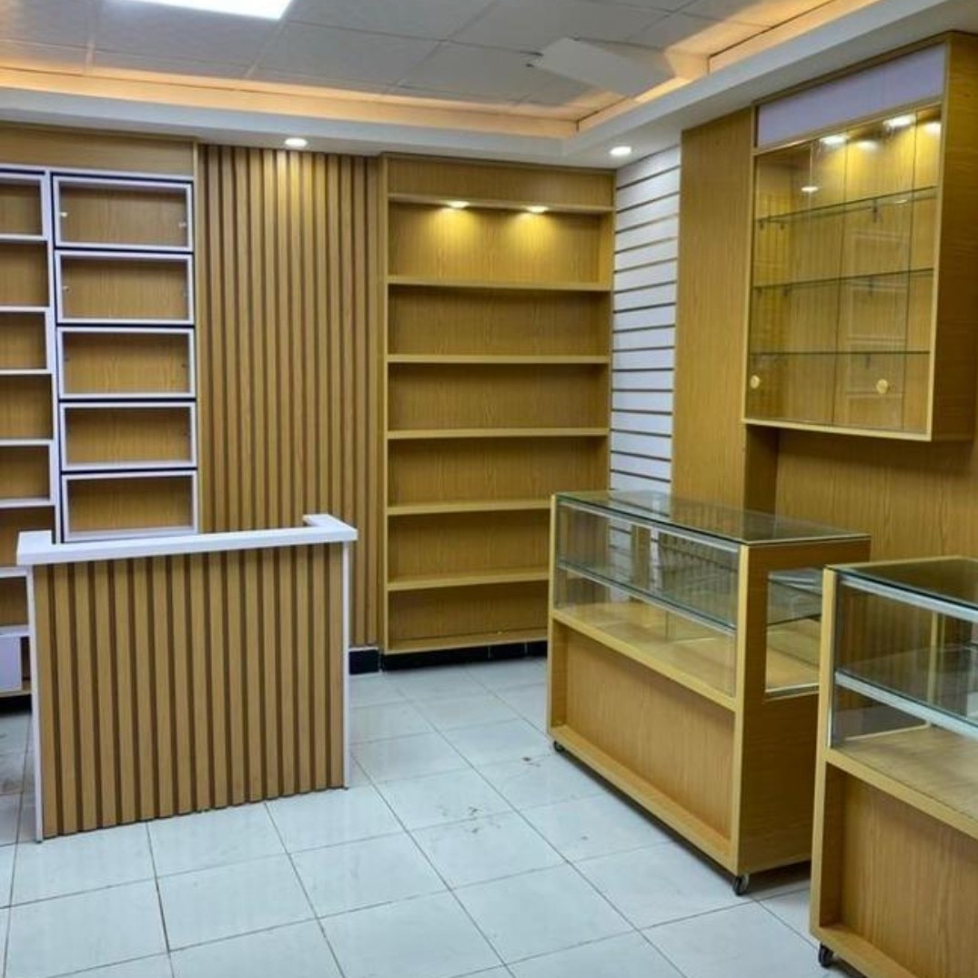 Electronics shop.