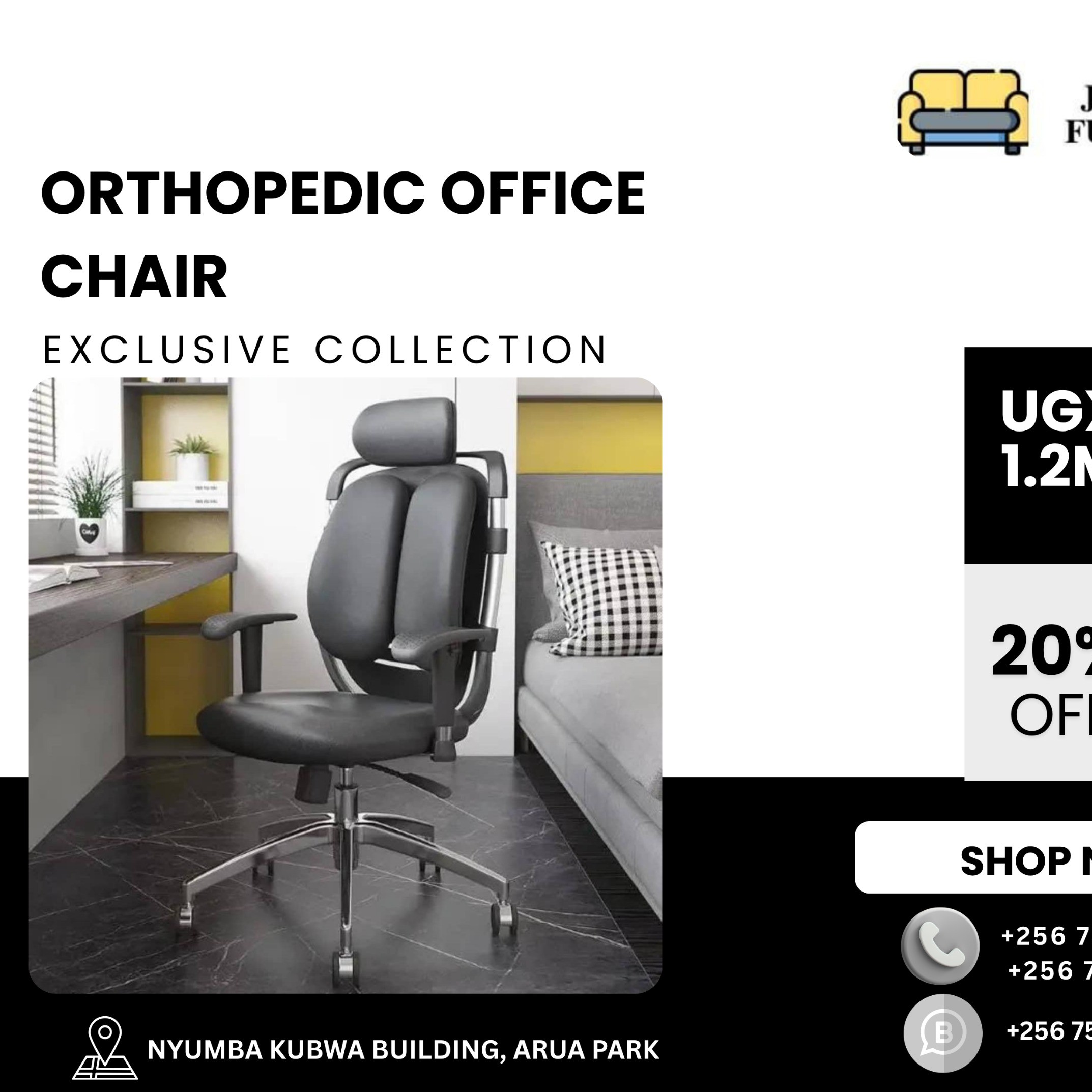 orthopedic office chair adjustable