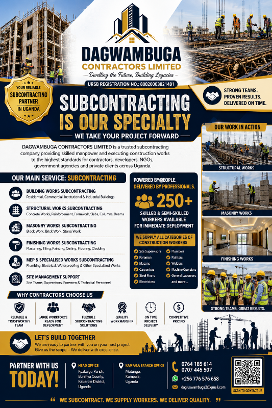 subcontract construction services